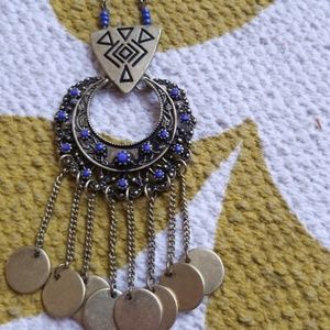 Aztec Dangling Necklace